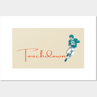 Touchdown Dolphins! Posters and Art